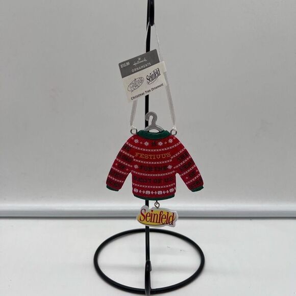 Hallmark Seinfeld Festivus Sweater Ornament - Picture 2 of 7